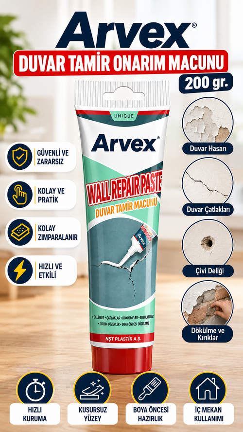 Arvex™ - Duvar Tamir Macunu (200 gr)